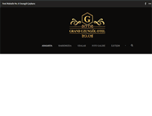 Tablet Screenshot of granduzungolotel.com